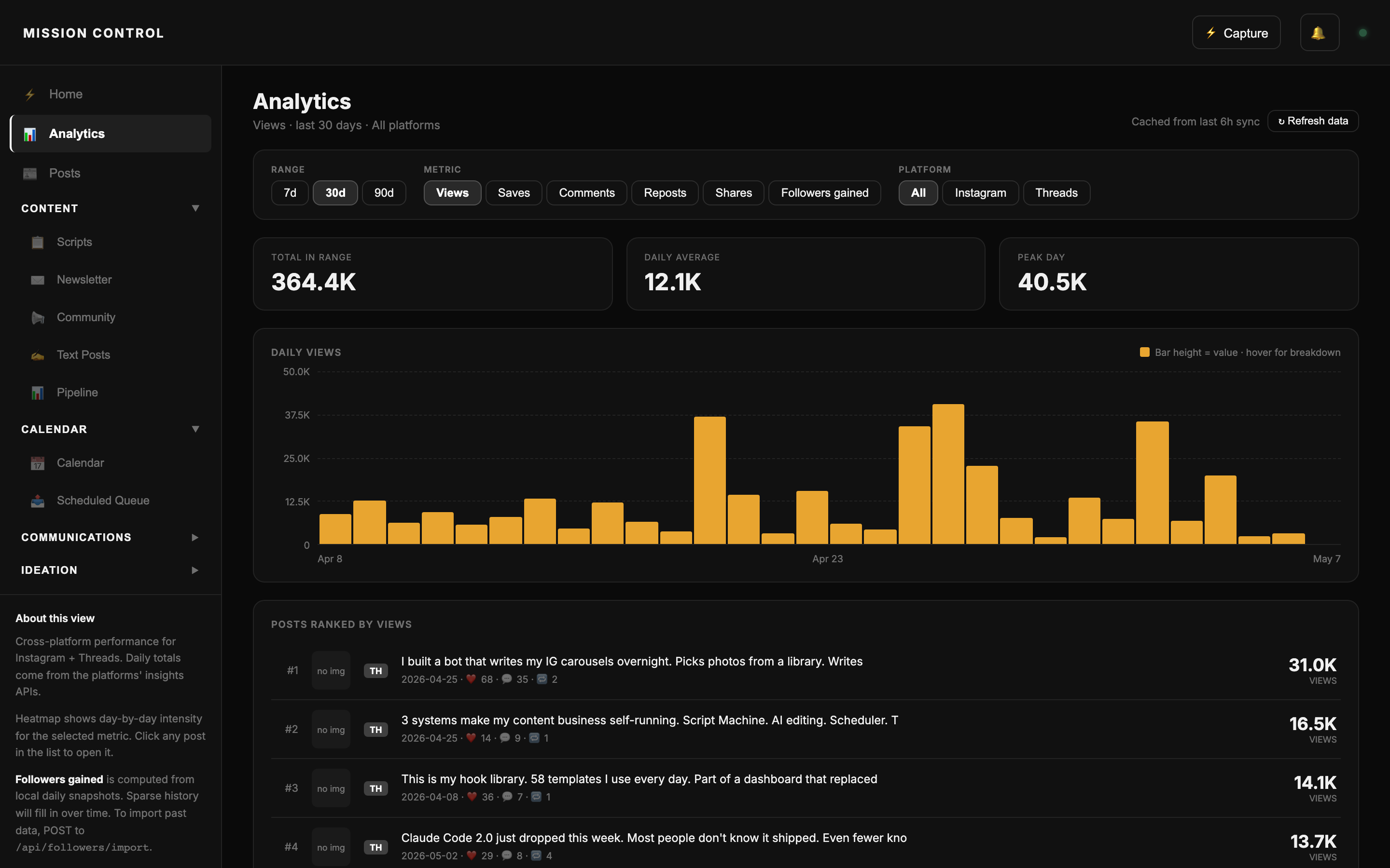 MC Analytics